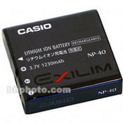 Casio NP-40 Lithium-Ion Battery (3.7v 1230mAh)