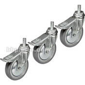Avenger Wheel Set with Brakes for Wind-Up Stands