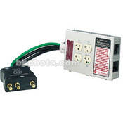 Mole-Richardson 4 Edison Plug Gangbox to 100 Amp Bates