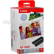 Canon KP-108IP Color Ink & Paper Set (4x6" paper, 108 sheets)