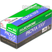 Fujifilm RDP-III 120 Fujichrome Provia 100F Color Slide Film (ISO-100) - 20 Pack