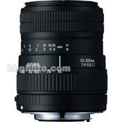 Sigma 55-200mm f/4-5.6 DC Lens for Digital SLR