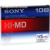 Sony HMD-1G - Minidisc Virgem Hi-MD - 1 Gb