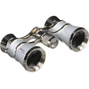 LaScala Optics 3x25 Opera Glass - Platinum & Silver
