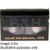Maxell P6-60 HMBQ Hi-8 Videocassette