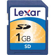 Lexar 1GB Secure Digital Card