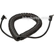 Metz 36-52 PC Male to Sub-Miniphone Sync Cord - Coiled 1-3