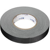 Permacel/Shurtape Gaffer Tape - Professional, Black - 1" x 50 Yds