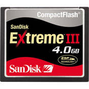 Sandisk 4GB Extreme III CompactFlash Card