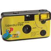 Lomography Lomolitos Yellow 35mm Disposable Camera with Yellow Flash