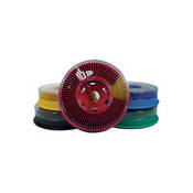 Kalt Round Slide Tray - 80 Capacity - Red