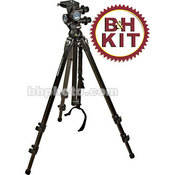Bogen / Manfrotto 055MF3 Magfiber Pro Carbon Fiber 3-Section Tripod with 3275 Compact Geared Head