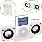 CTA Digital IP-PSW Portable Speaker System - White