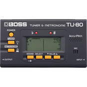 Boss TU-80 - Tuner/Metronome Keyboard Tuners, Metronomes & Practice Players