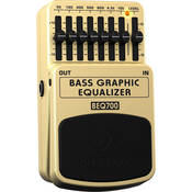 Behringer BEQ700 - 7-Band Graphic Equalizer Foot Pedal for Electric Bass Guitar
