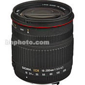 Sigma Lente 18-200mm f/3.5-6.3 DC para SLR Digital Pentax