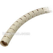 The Cable Organizer Capa de Cabo de 1 p� (0,3m) e Protetor, Bege - 8 p�s (2,44m)