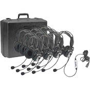 Califone 4100-10 USB HEADSET KIT w/CARRY CASE