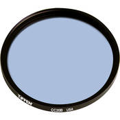 Tiffen 105C (Coarse Thread) CC20B Color Compensating 20 Blue Glass Filter