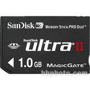 SanDisk 1GB Ultra II Memory Stick PRO Duo