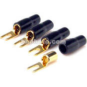 AudioSource PRO80 8-Gauge Gold Plated Spade Terminals (2 Pairs)