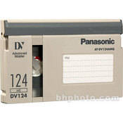 Panasonic AY-DV124AMQ  124 minutes DV Cassette