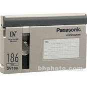 Panasonic AY-DV186AMQ  186 minutes DV Cassette