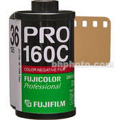 Fujifilm Pro 160C 135-36 Fujicolor ProfessiColor Negative Film