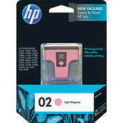HP / Hewlett-Packard HP 02 Light Magenta Inkjet Print Cartridge (5.5ml)