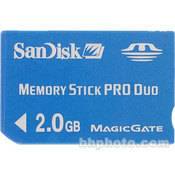 SanDisk 2GB Memory Stick PRO Duo