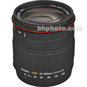 Sigma 18-200mm f/3.5-6.3 DC Lens for Digital SLR