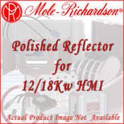 Mole-Richardson Polished Refelctor for 12/18Kw HMI