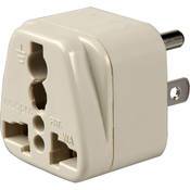 Franzus NWG3C  Adapter Plug - Grounded 3-Prong to Grounded 3-Prong USA