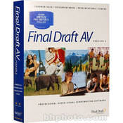 Final Draft Final Draft AV 2.5 Screenwriting Software - Mac/Win