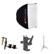 Photoflex LiteDome XTC Extra Small Softbox Kit for Shoe Mount Flashes