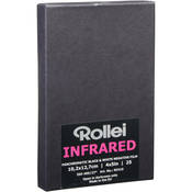 Rollei Infrared 4x5" Black and White Negative (Print) Film - 25 Sheets