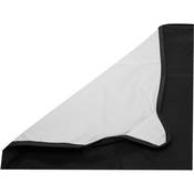 Photoflex Reversible Fabric for LitePanel Frame, White/Black (39x39", 1x1m)