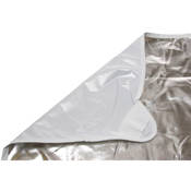 Photoflex Reversible Fabric for LitePanel Frame, White/Silver (77x77", 1.9x1.9m)