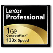 Lexar 1GB Professional 133x CompactFlash Card