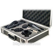 Instrument Cables - MXL Pro Pac Plus - Condenser Microphone Kit - Includes: 2003 Studio Microphone, 603S Instrument Microphone, MXL56 Shock Mount, MXL41 Shock Mount, Cables, Windsc