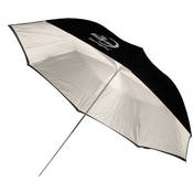 Photogenic Umbrella - "Eclipse" White, Black Cover - 45"
