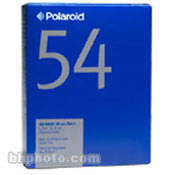 Polaroid Type 54 4x5" Instant Film