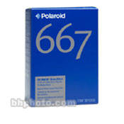 Polaroid 667 3.25 x 4.25" Instant Black & White Film
