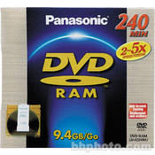 Panasonic LM-AD240MU DVD-RAM with Cartridge (1)