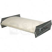 Doran 18x20" Twin Flat Chrome-Plated Print Dryer for Fiber and RC Paper