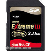 Sandisk 2GB Extreme III Secure Digital (SD) Card