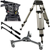 Vinten VB250-AP2S Vision 250 Aluminum Tripod System (Black)