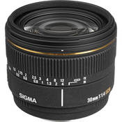Sigma Lente Autofoco 30mm f/1.4 EX DC para C�meras Digitais