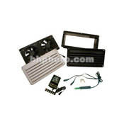 Cool Components VS-CW-102-WB HiFlo Vent System (White/Black)