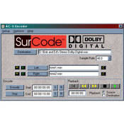 Minnetonka SurCode Stereo Dolby Digital v2 - Stereo Audio Encoding Software